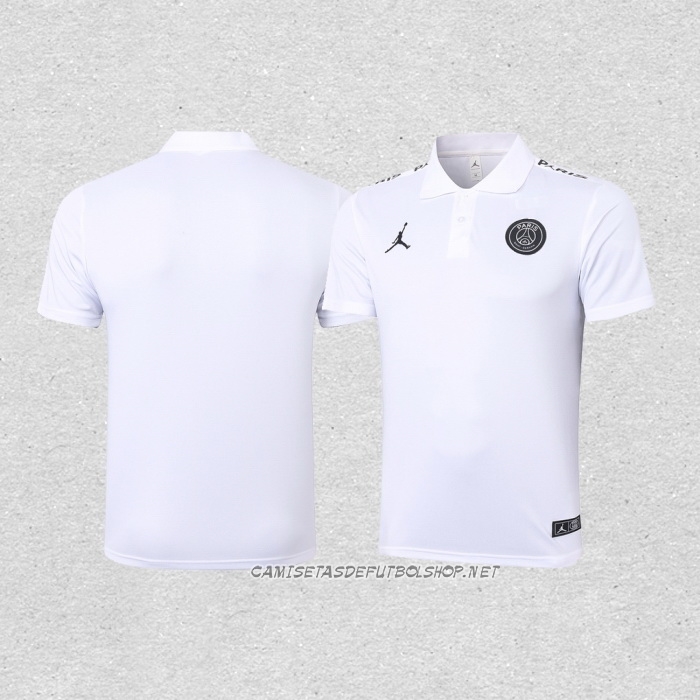 Camiseta Polo del Paris Saint-Germain 2020-21 Blanco